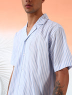 Blue Static Shirt