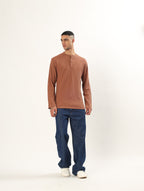 Mocha Mood Henley