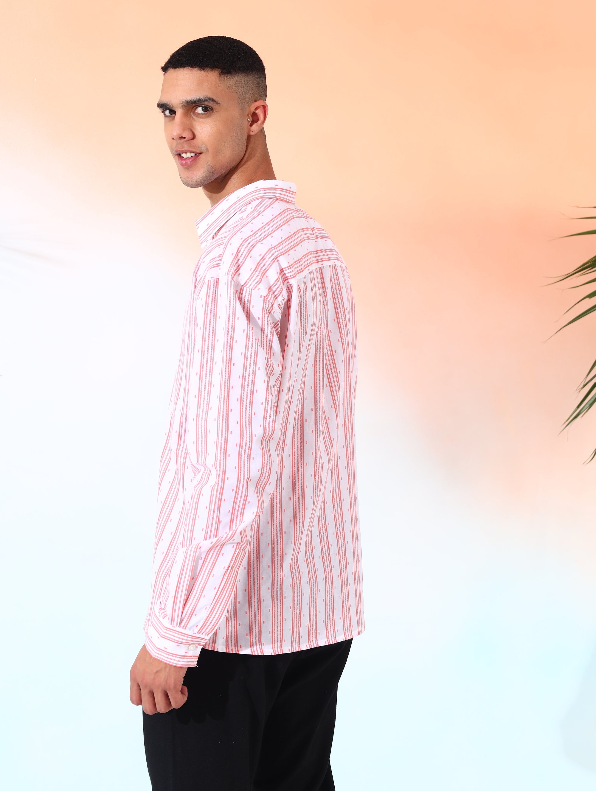 Rose Split Shirt