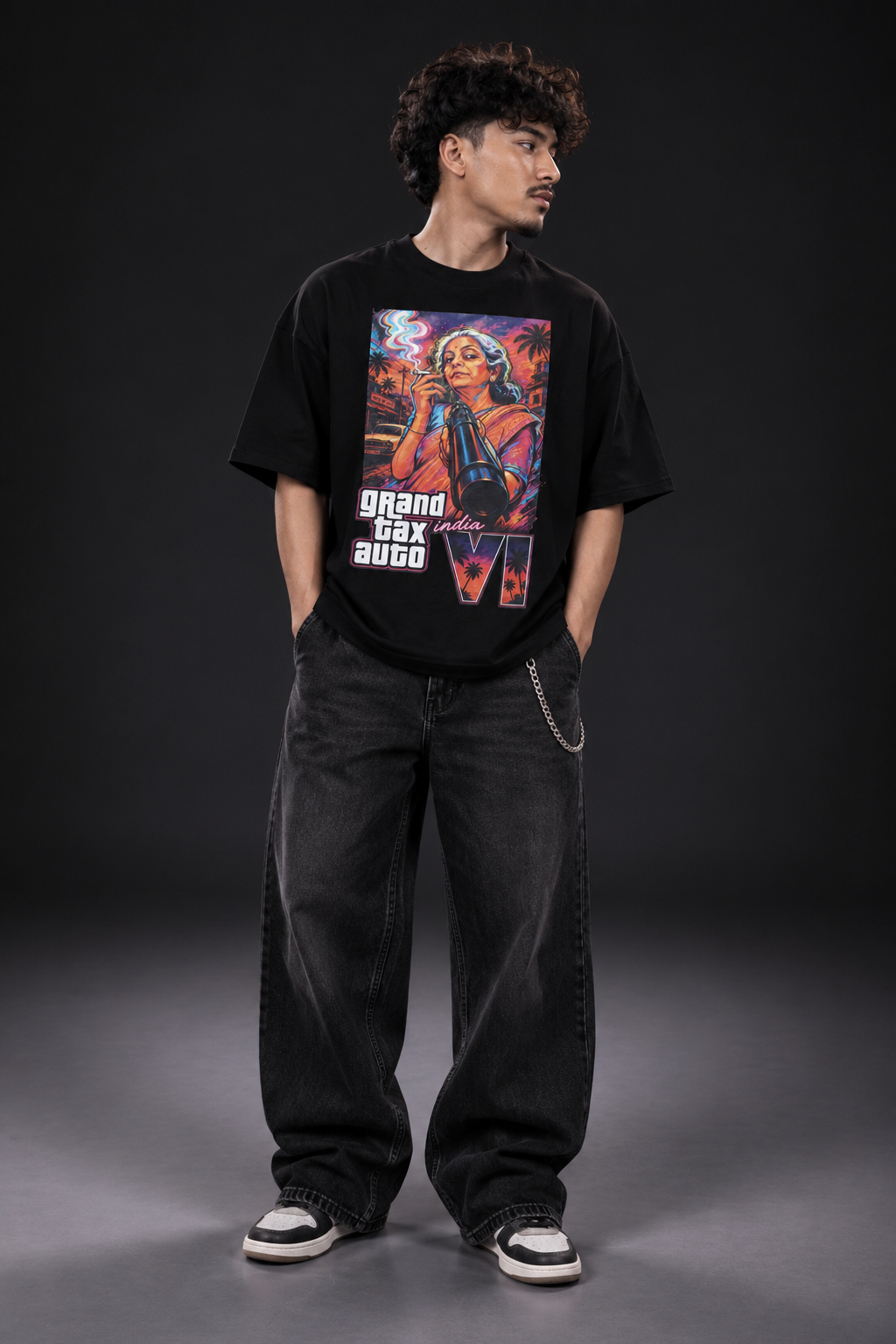 GTA 6 India Oversized T-Shirt