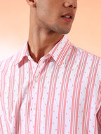 Rose Split Shirt