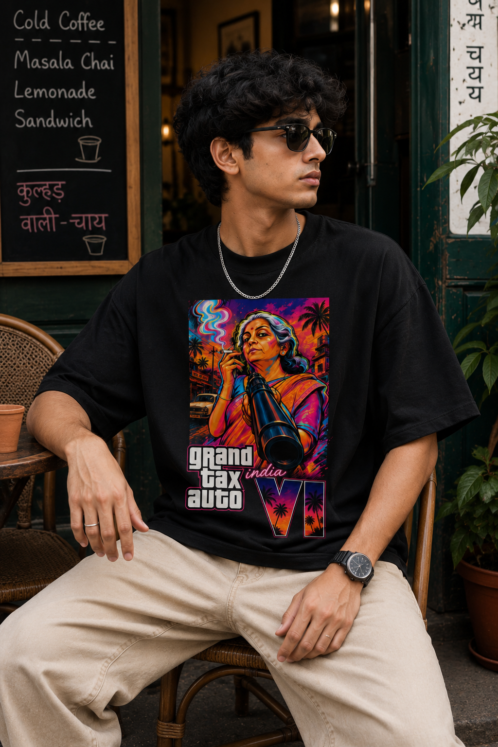 GTA 6 India Oversized T-Shirt
