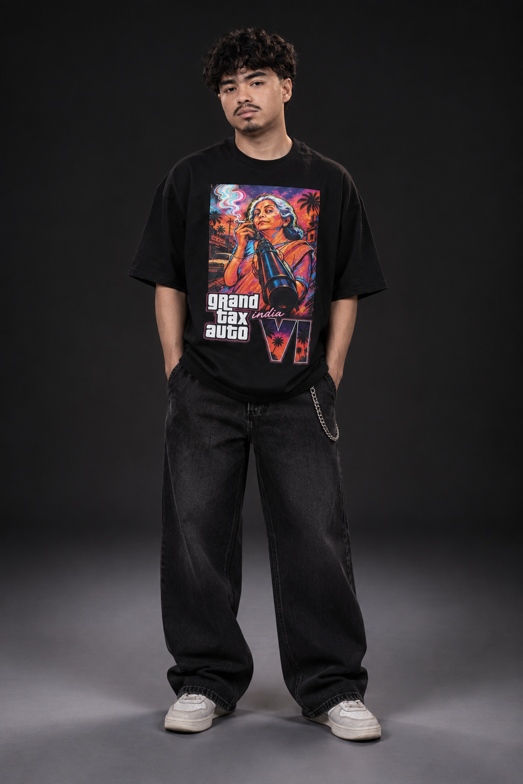 GTA 6 India Oversized T-Shirt