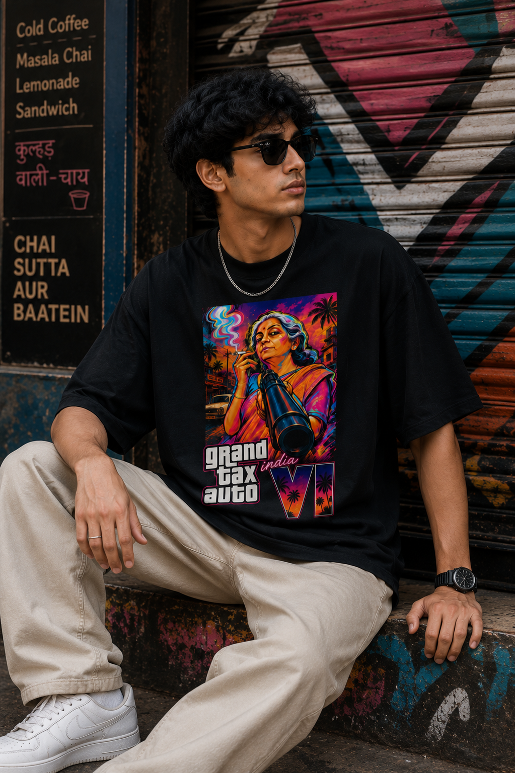 GTA 6 India Oversized T-Shirt