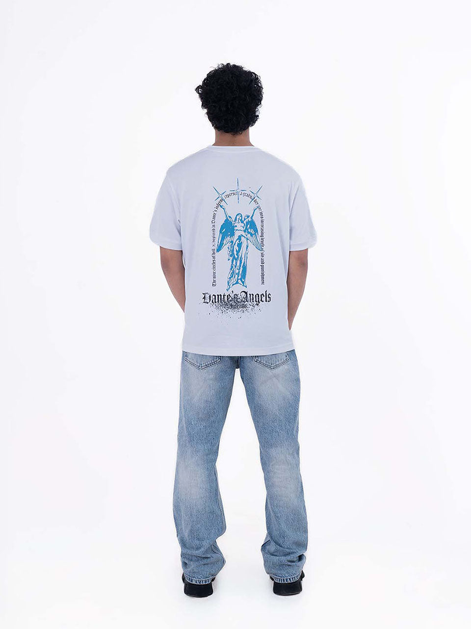 Divine Descent Oversized Graphic T-Shirt