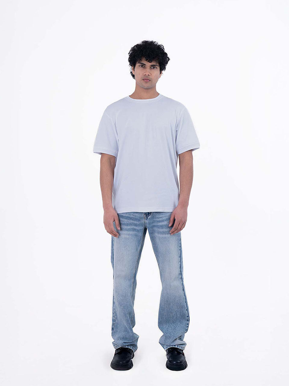 Divine Descent Oversized Graphic T-Shirt