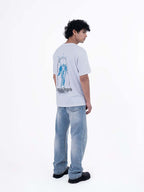 Divine Descent Oversized Graphic T-Shirt