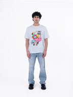 Leveling Forward Oversized Graphic T-Shirt