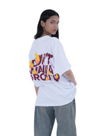 Forever Unfinished Oversized Graphic T-Shirt