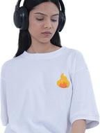 Forever Unfinished Oversized Graphic T-Shirt