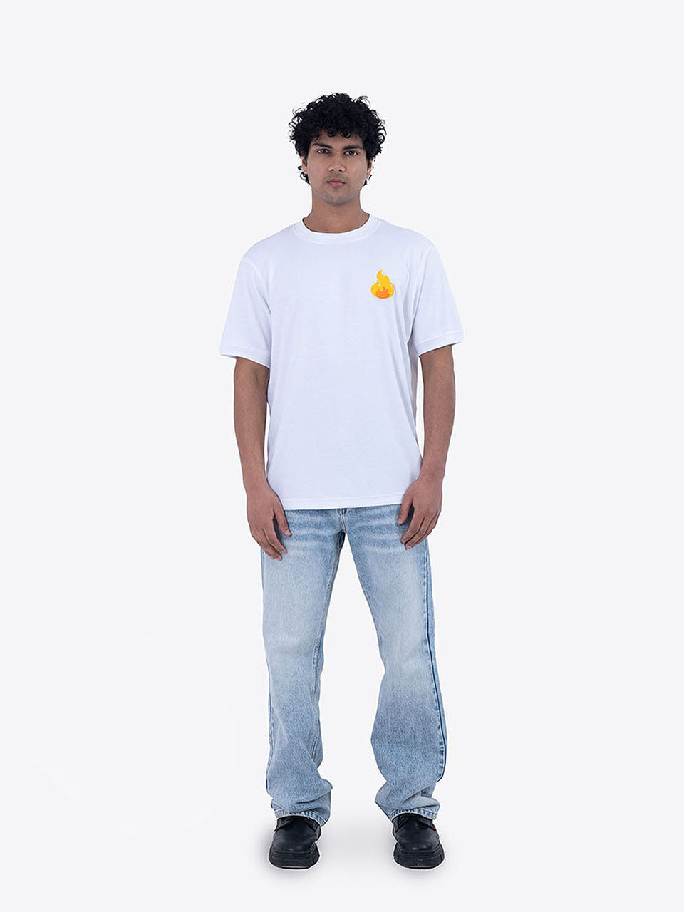 Forever Unfinished Oversized Graphic T-Shirt