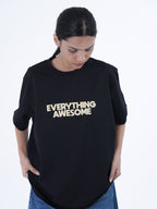 Cosmic Optimism Oversized Graphic T-Shirt