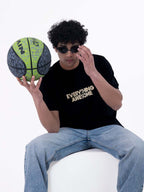 Cosmic Optimism Oversized Graphic T-Shirt