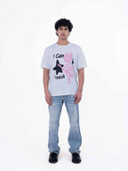 Reaching Beyond Oversized Graphic T-Shirt