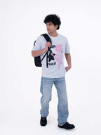 Reaching Beyond Oversized Graphic T-Shirt