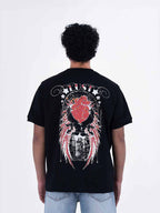 Scarlet Temptation Oversized Graphic T-Shirt