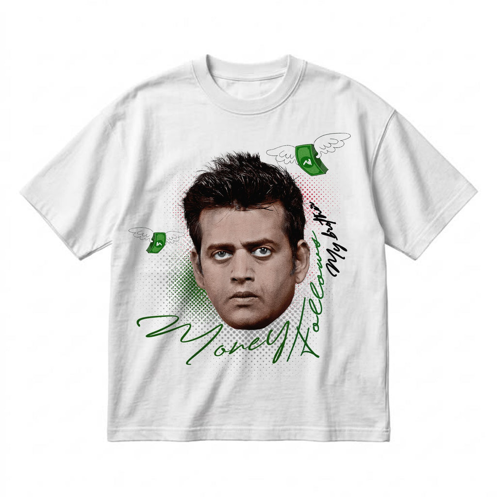 Money Follows My Brother Boxy Fit T-Shirt