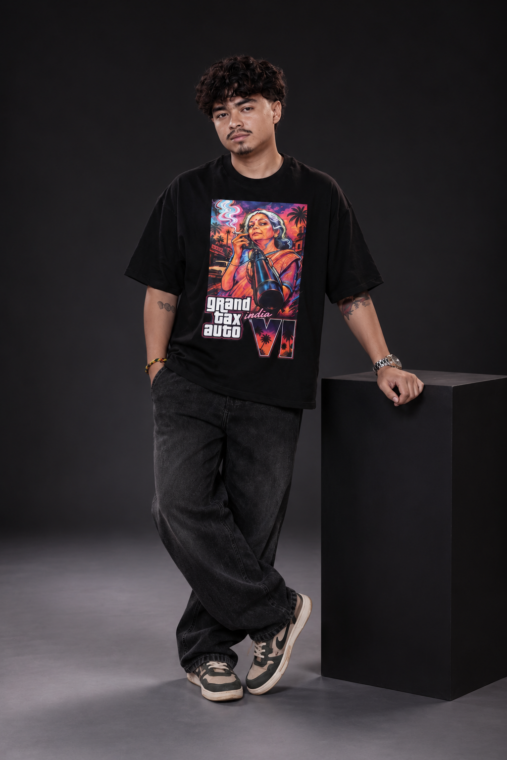 GTA 6 India Oversized T-Shirt