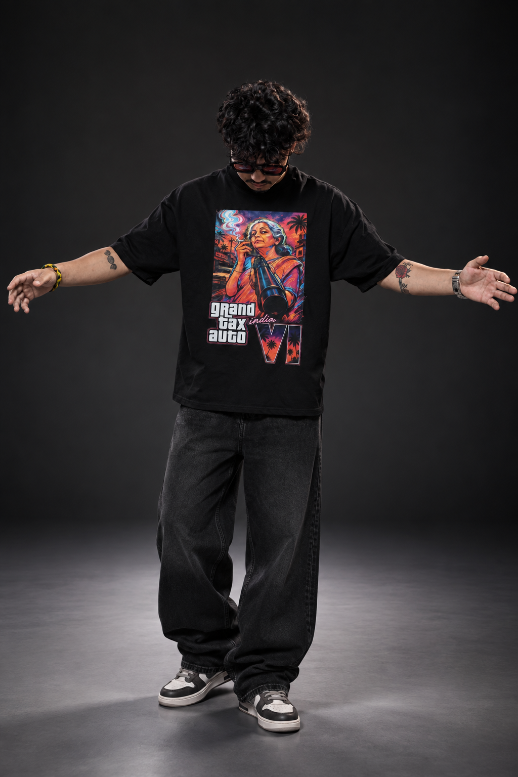 GTA 6 India Oversized T-Shirt