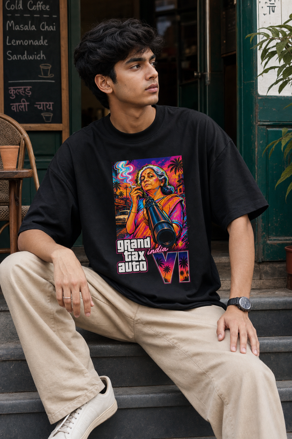 GTA 6 India Oversized T-Shirt